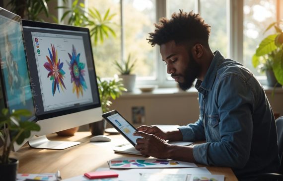 person-doing-their-graphic-design-job